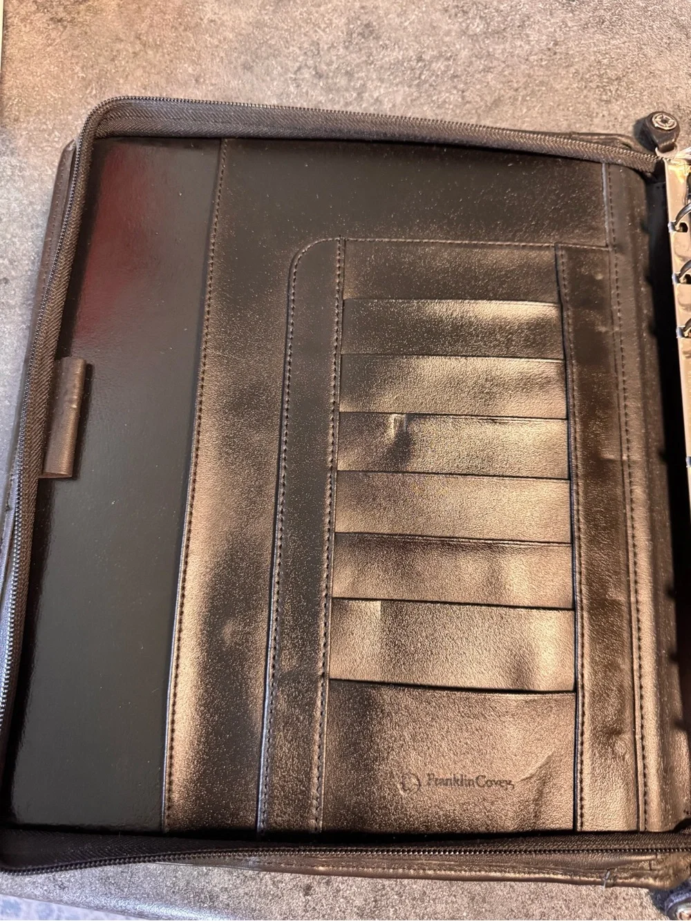 Vintage Franklin Covey Leather Binder